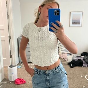 Free people knitted T shirt